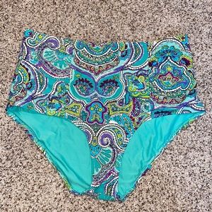 high waisted bikini bottoms